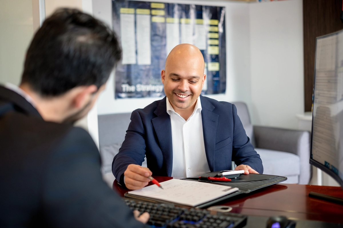 Corporate lifestyle image meeting professional photography Sydney