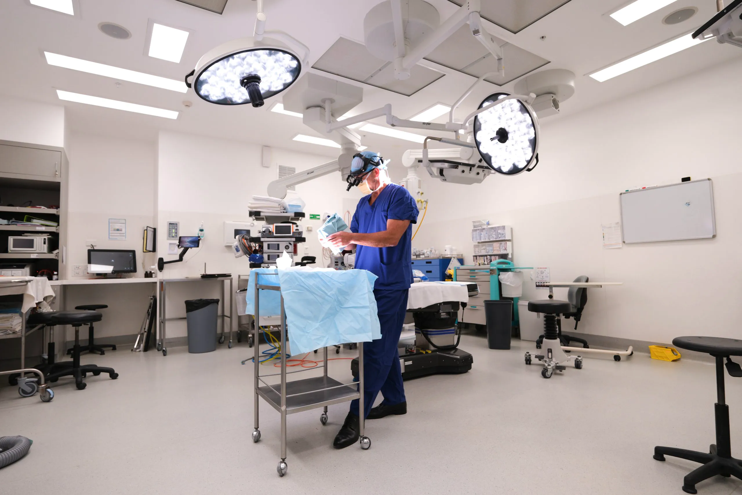 Plastic surgeon room photography and video service Sydney